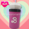 VASO MILKSHAKE BARBIE