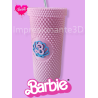 VASO MILKSHAKE BARBIE